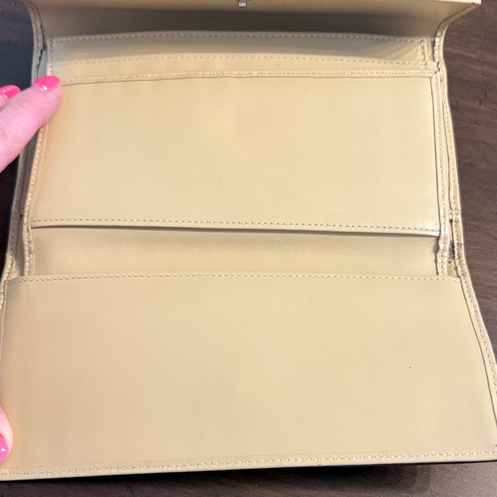 Kate Spade Midnight Black Leather Wallet - Picture 8 of 8
